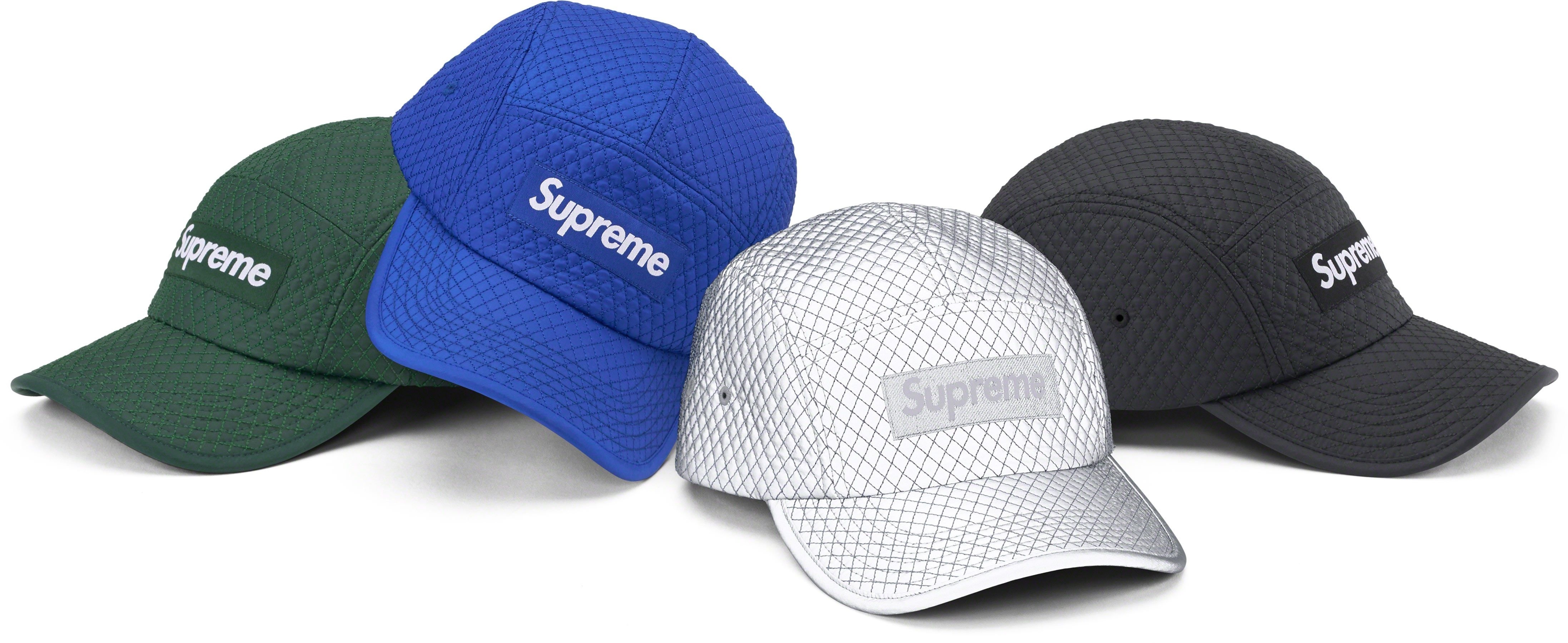Micro Quilted Camp Cap